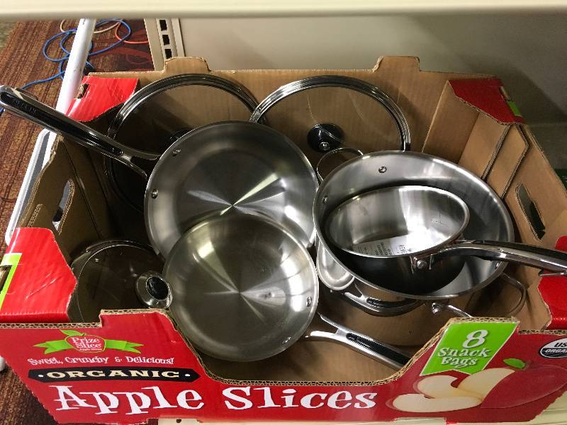 Revere 10PC Cookware, Retail $99.99