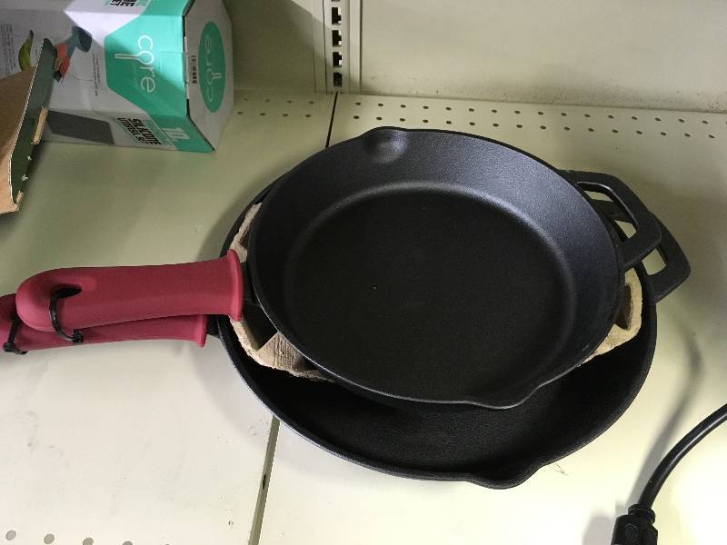 Tramontina 2PC Cast Iron, Retail $29.99