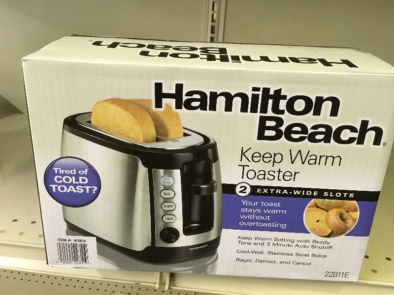 Hamilton Beach 2 Slice Toaster, Retail $19.99