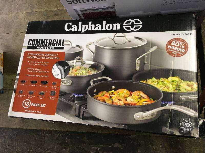 Calphalon 13PC Cookware, Retail $179.99