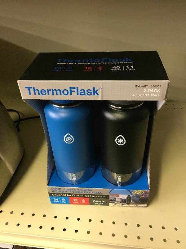 ThermoFlask 40Oz. Bottles, Retail $24.99