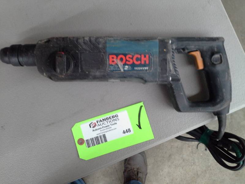 lot 448 image: Bosch 11224VSR 78 Bulldog Rotary Hammer