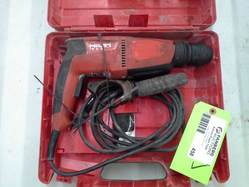 lot 458 image: Hilti TE 2-S Deluxe Rotary Hammer