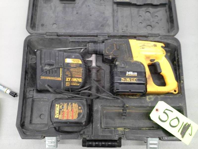 lot 501 image: DeWalt Cordless Hammer Drill