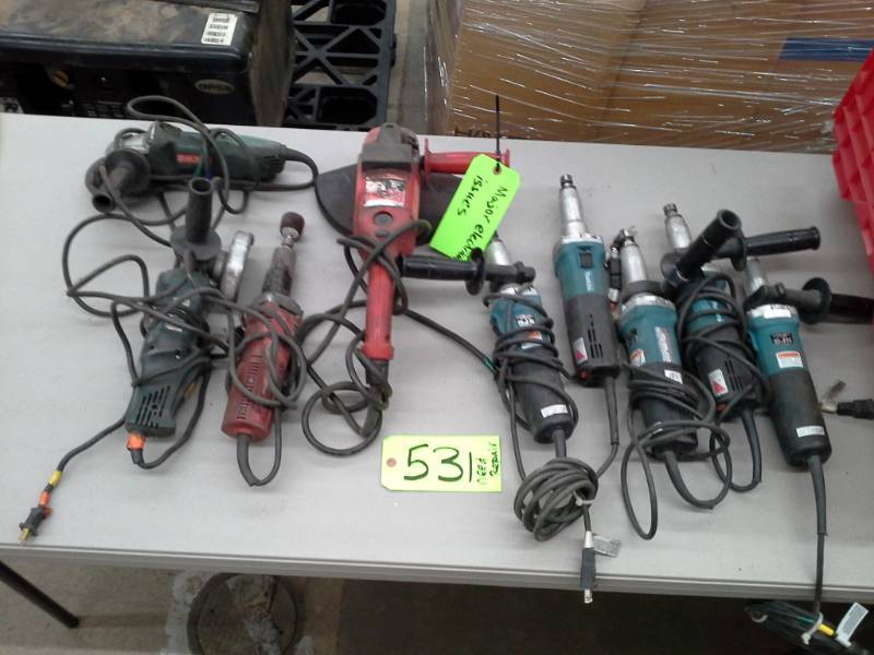 lot 531 image: Repairable Tools Lot