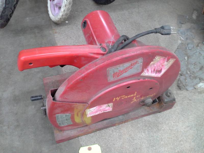lot 534 image: Milwaukee 14 Abrasive Cut-Off Saw