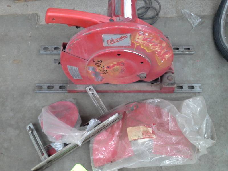 lot 535 image: Milwaukee 14 Abrasive Cut-Off Saw