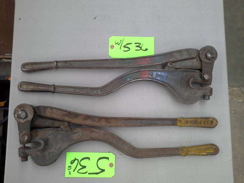 lot 536 image: Pair of Long-Handled Punches