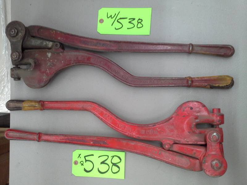 lot 538 image: Pair of Long-Handled Punches