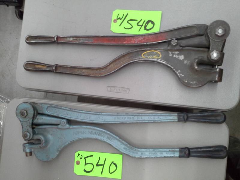 lot 540 image: Pair of Long-Handled Punches