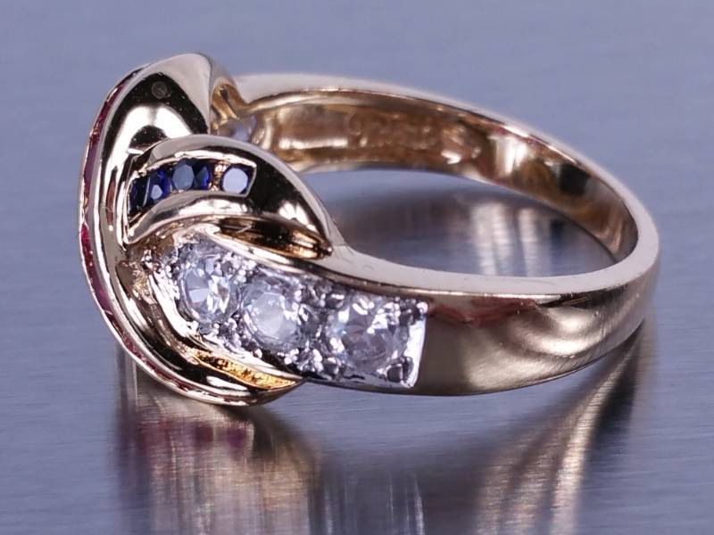 Ruby & Sapphire Estate Ring