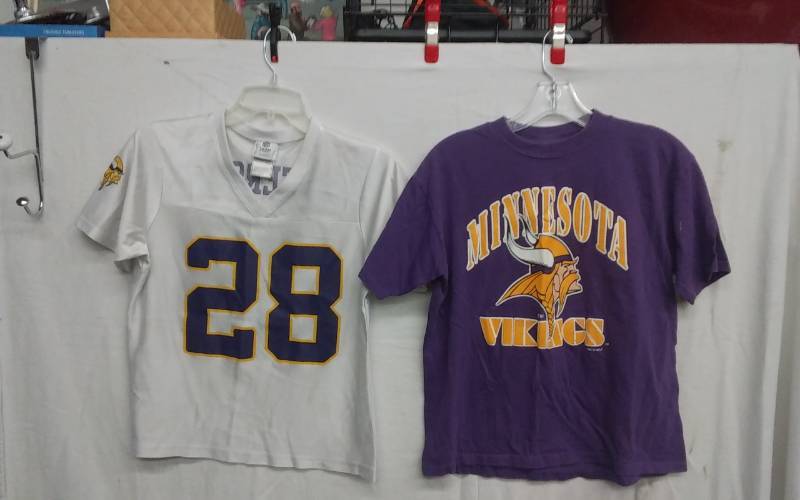 2-Youth MN Vikings Shirts