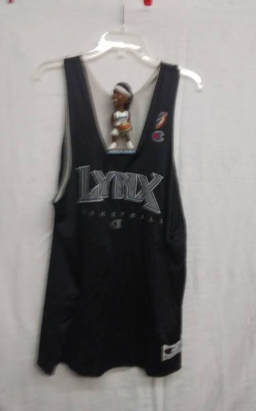 MN Lynx Jersey Size XXL, Rebekkah Brunson Bobble Head