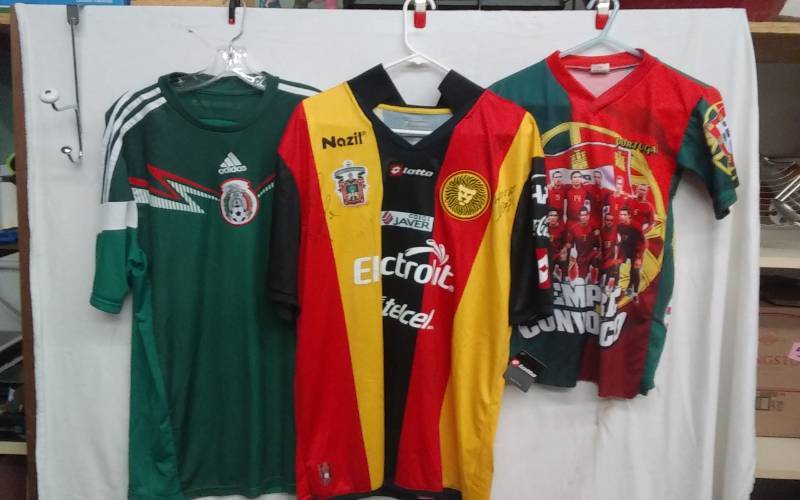 3-Assorted Soccer Jerseys