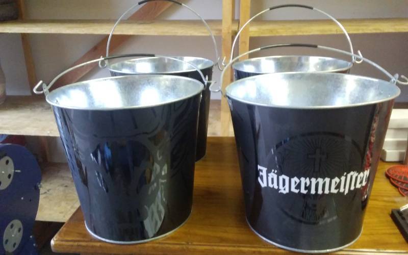 4-Metal Jagermeister Buckets
