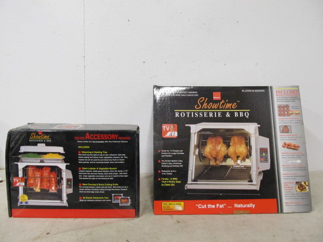 lot 22 image: UNUSED Ronco Rotisserie & Barbecue Platinum 5000 Edition wAccessory 