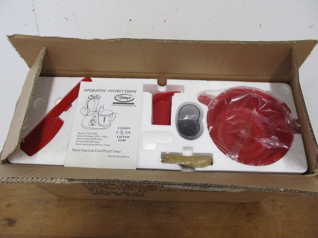lot 52 image: Brand New GINNYS Multi Function Food Prep Center