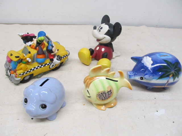 lot 193 image: Group of Assorted Banks