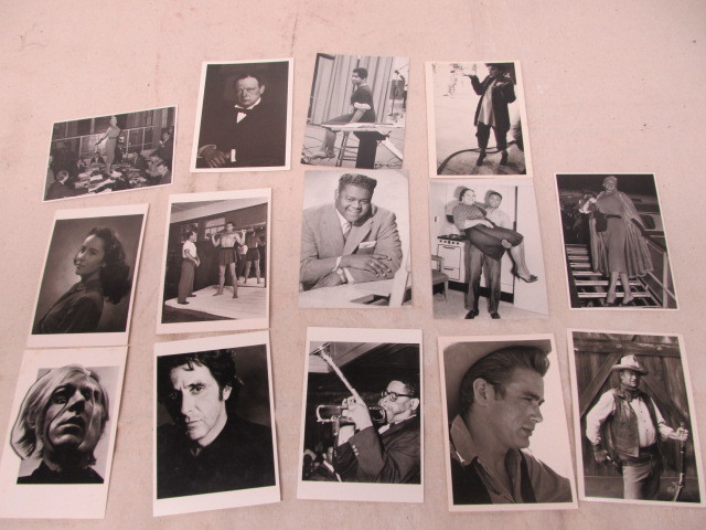 lot 124 image: Lot of Old-Time Celebrity Postcards