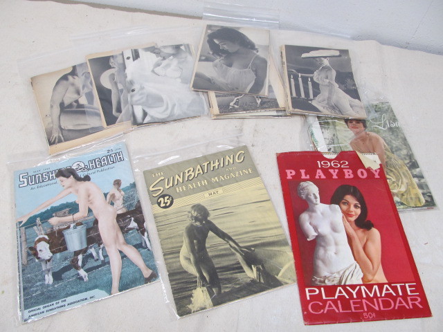 lot 171 image: Lot of Vintage RisqueSunbathing Magazines