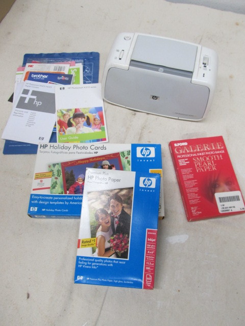 lot 176 image: HP Photosmart A310 Photo Printer
