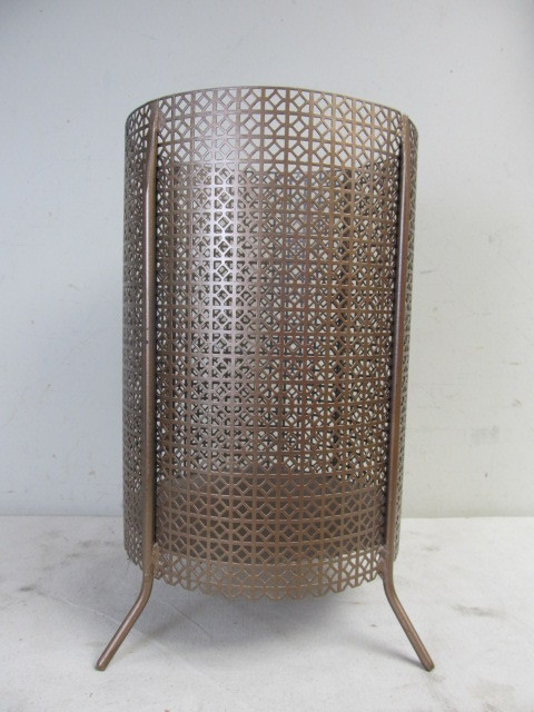 lot 88 image: Vintage Mid Century Steel Mesh Waste Basket
