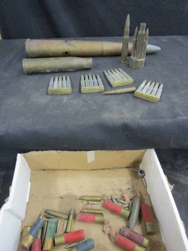 lot 48 image: Various Shell Casing lots of brass