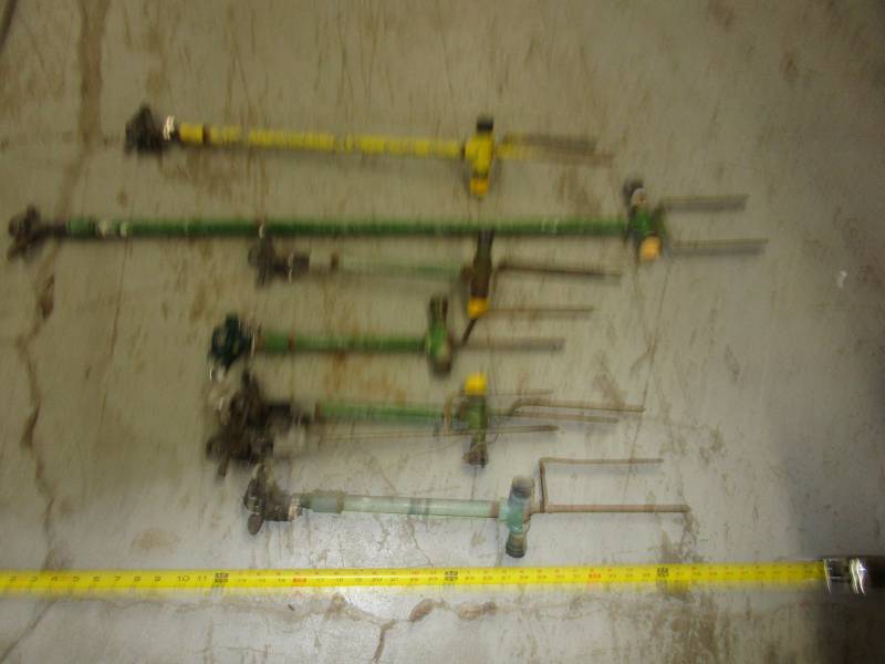 lot 73 image: Various metal sprinklers