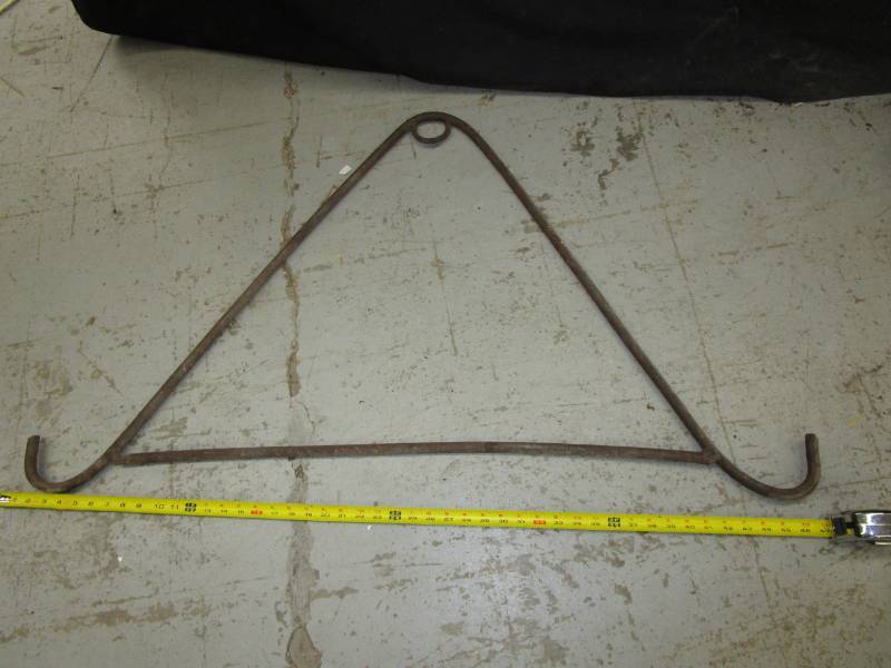 lot 90 image: butcher hanger for beef or venison