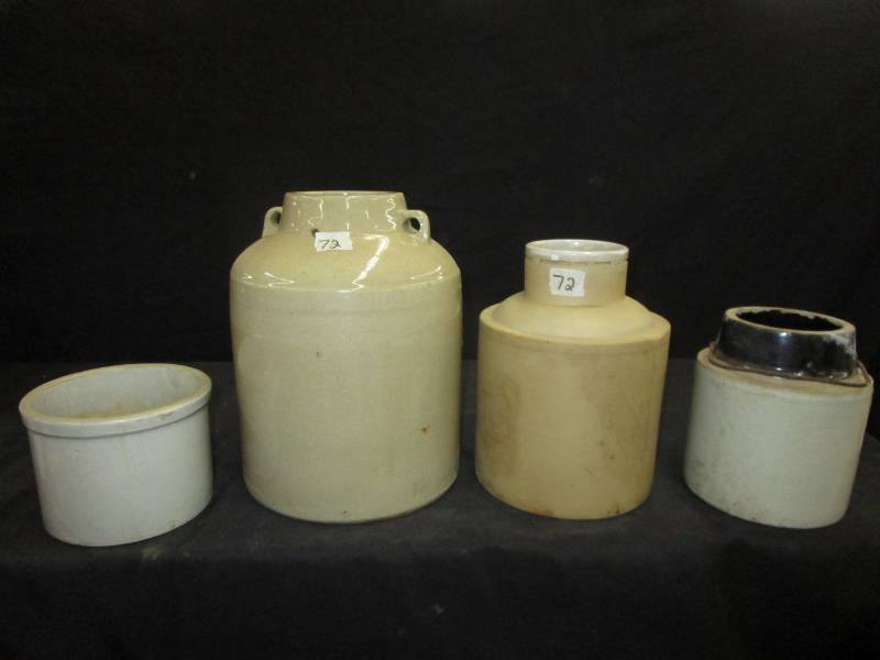 lot 119 image: 4 crocks