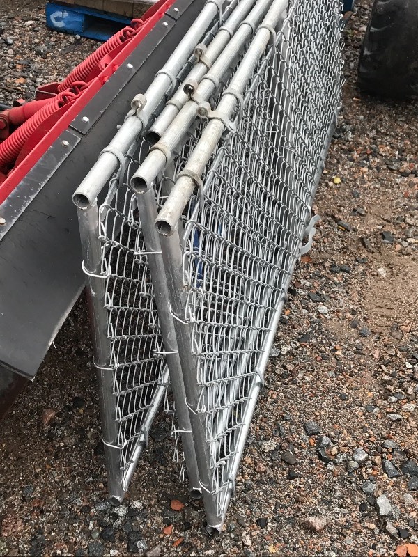 (4) Chain Link Fence Gates