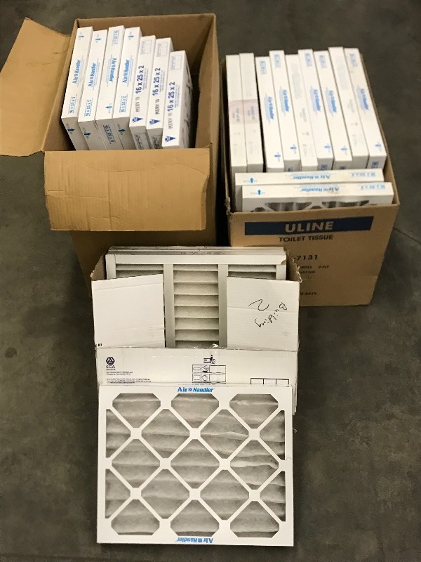 New Air Handler Filters