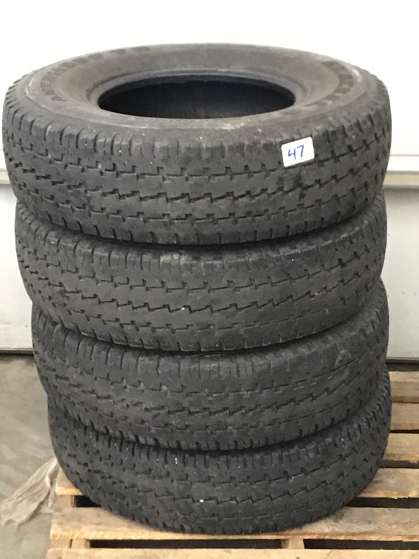 (4) General Truck Tires