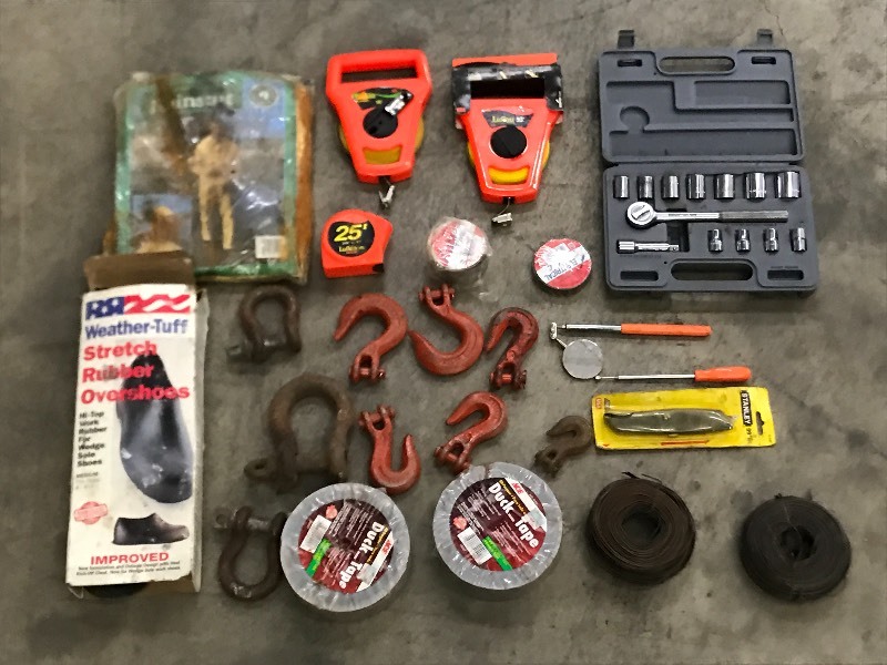 Assorted Tools & Shop Supplies
