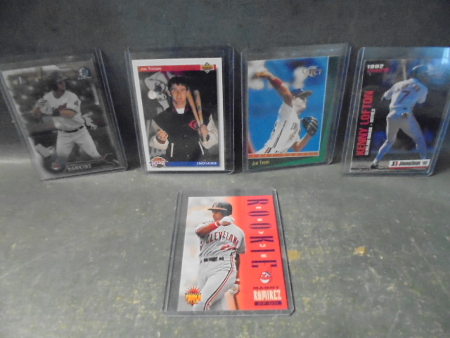 lot 17 image: Cleveland Indians Star Rookie Baseball Cards, Ramirez, Thome, Lofton and MORE