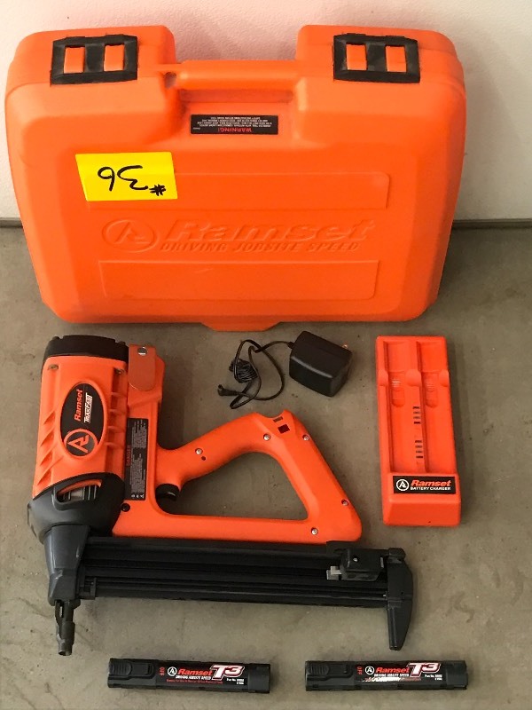 lot 36 image: Ramset TrakFast Fastening Tool Set