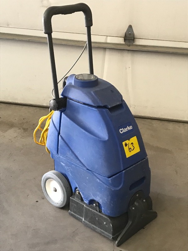 lot 63 image: Clarke Commercial Carpet Cleaner