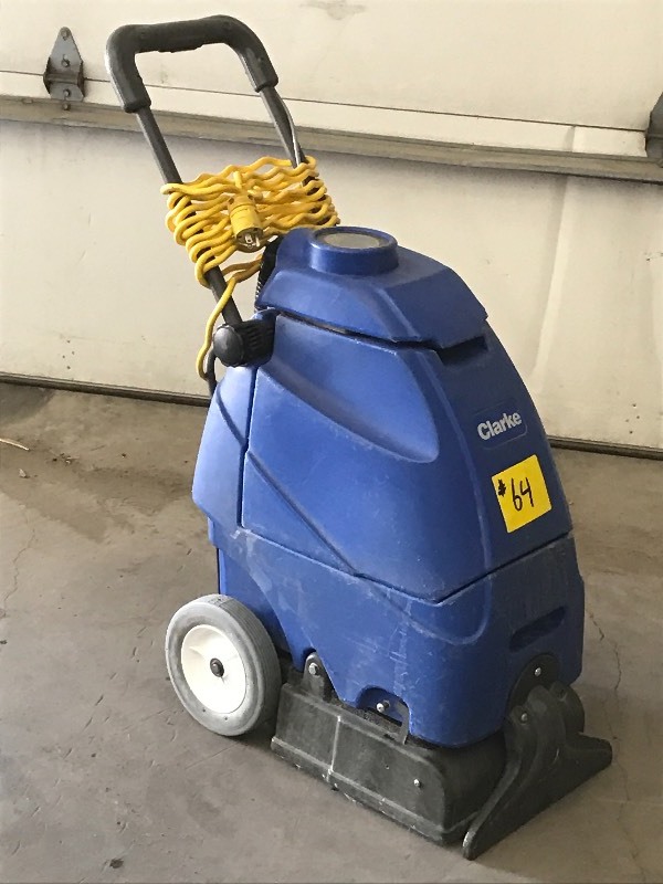 lot 64 image: Clarke Commercial Carpet Cleaner