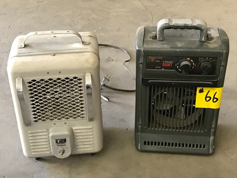 lot 66 image: (2) 115Volt Heaters