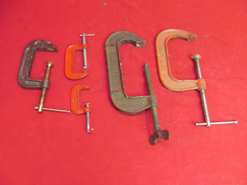 lot 16 image: c clamps