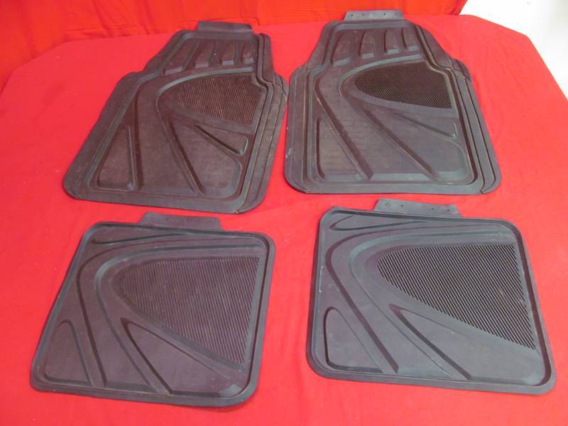 lot 34 image: universal rubber floor mats
