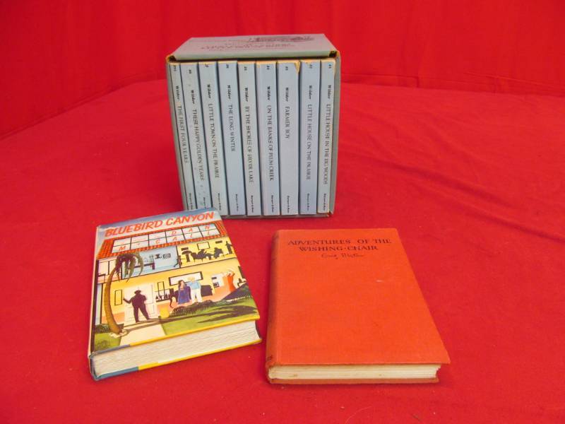 lot 80 image: Complete set of Laura Engels Wilder