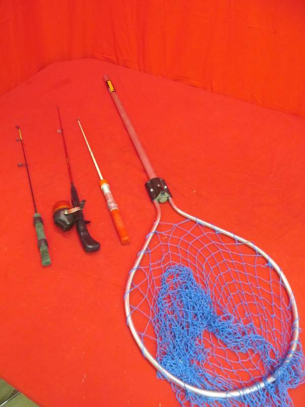lot 100 image: Landing net