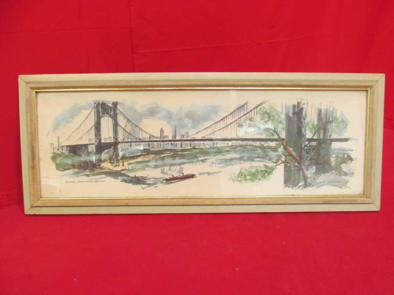 lot 217 image: George Washington Bridge by Newhouse picture