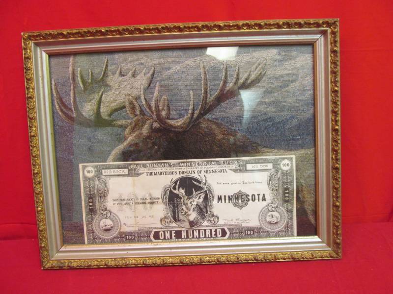 lot 239 image: Paul Bunyan souvenir picture