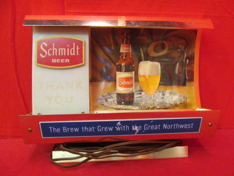 lot 272 image: Schmidt beer light (works)