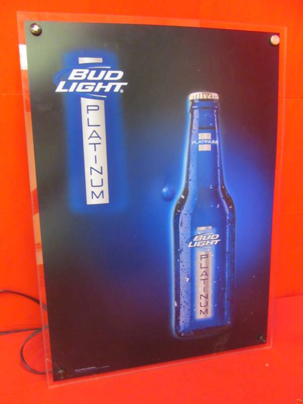 lot 274 image: Bud Light Platinum light (works)