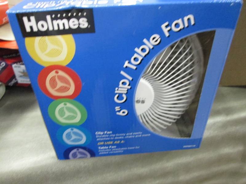Holmes ClipTable Fan 6 inch Retail...