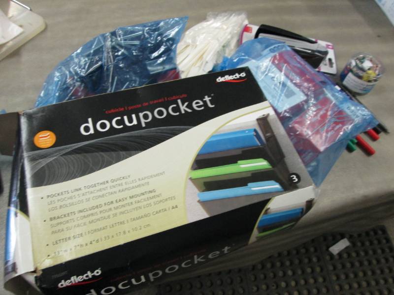 Docupockets, Binder Clips, Paper Cl...