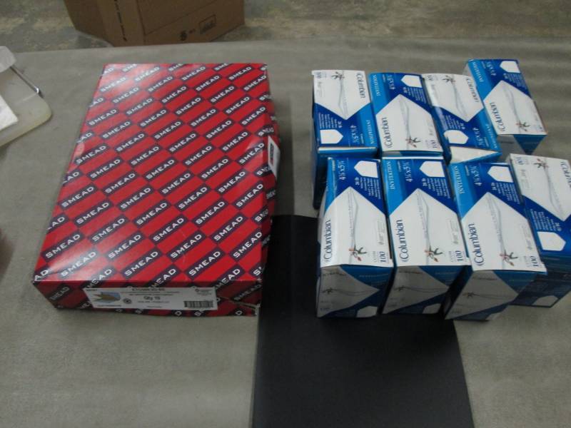 8 Boxes of Columbian Invitation Env...
